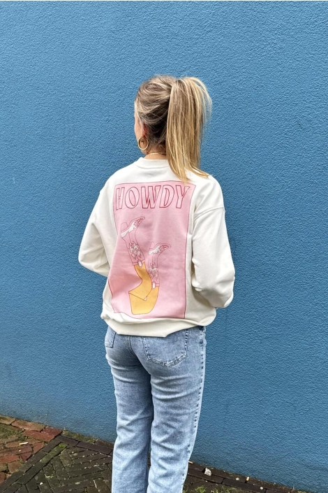 Pieces pcmaudeline ls o-neck sweat d2d jrs